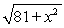 If   , use trigonometric substitution to write   as a trigonometric function of   , where   . A)    B)    C)    D)    E)   