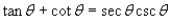 Verify the identity shown below.  
