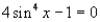 Solve the following equation.     A)    B)    C)    D)    E)   