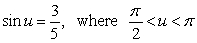 Use a double-angle formula to find the exact value of   when   . A)    B)    C)    D)    E)   