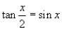 Find all solutions of the given equation in the interval   .     A)    B)    C)    D)    E)   