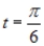 Find the point (x, y)  on the unit circle that corresponds to the real number t.   A)    B)    C)    D)    E)   
