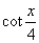 Use a graphing utility to graph the function below, making sure to show at least two periods.   A)    B)    C)    D)    E)   