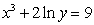 Use implicit differentiation to find   .   A)    B)    C)    D)    E)   