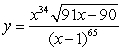 Use logarithmic differentiation to find the derivative of   . A)    B)    C)    D)    E)   