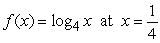 Evaluate the function   without using a calculator. A) 0 B) -1 C) -2 D) 4 E)   