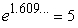 Write the logarithmic equation   in exponential form. A)    B)    C)    D)    E)   
