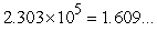 Write the logarithmic equation   in exponential form. A)    B)    C)    D)    E)   