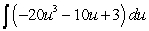 Find the indefinite integral   . A)    B)    C)    D)    E)   