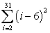 Use the properties of summation and Theorem 4.2 to evaluate the sum.   A) 4930 B) 335 C) 10,409 D) 5555 E) 5533