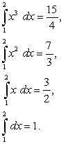 Evaluate the integral   given   A) 8 B) -73 C) -18 D) -40 E) -13