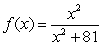 Find the value of the derivative (if it exists)  of the function   at the extremum point (0,0) .   A) 0 B) 1 C) -1 D)    E)   