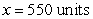<strong>Suppose a manufacturer has determined that the total cost C of operating a factory is where x is the number of units produced. At what level of production will the average cost per unit be minimized? (The average cost per unit is C/x.)</strong> A) B) C) D) E)