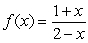 Sketch the graph of the function   using any extrema, intercepts, symmetry, and asymptotes. A)    B)    C)    D)    E)   