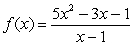 Determine the slant asymptote of the graph of   . A)    B)    C)    D)    E) no slant asymptote