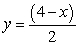 A rectangle is bounded by the x- and y-axes and the graph of   (see figure) . What length and width should the rectangle have so that its area is a maximum?   A)    B)    C)    D)    E)   