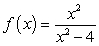 Describe the x-values at which the graph of the function   given below is differentiable.   A)    is differentiable on the interval   . B)    is differentiable on the interval   . C)    is differentiable everywhere except at   . D)    is differentiable everywhere except at   . E)    is differentiable at   .