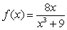 Use the Quotient Rule to differentiate the function   . A)    B)    C)    D)    E)   