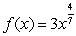 Find the second derivative of the function   . A)    B)    C)    D)    E)   