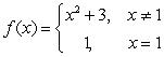 Let   .Determine the following limit. (Hint: Use the graph to calculate the limit.)      A) 4 B) 1 C) 3 D) 9 E) does not exist.