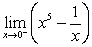 Find the limit.   A) 0 B)    C) 1 D) -1 E)   