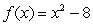 Determine the vertex of the graph of the quadratic function   . A)    B)    C)    D)    E)   