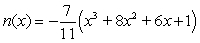 Describe the right-hand and the left-hand behavior of the graph of   . A) Because the degree is odd and the leading coefficient is positive, the graph falls to the left and falls to the right. B) Because the degree is odd and the leading coefficient is negative, the graph rises to the left and falls to the right. C) Because the degree is odd and the leading coefficient is negative, the graph falls to the left and rises to the right. D) Because the degree is odd and the leading coefficient is positive, the graph rises to the left and rises to the right. E) Because the degree is even and the leading coefficient is negative, the graph rises to the left and falls to the right.