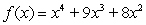 Find all real zeros of the polynomial   and determine the mutiplicity of each. A)    , multiplicity 2;   , multiplicity 1;   , multiplicity 1 B)    , multiplicity 2;   , multiplicity 2 C)    , multiplicity 2;   , multiplicity 1;   , multiplicity 1 D)    , multiplicity 2;   , multiplicity 2 E)    , multiplicity 1;   , multiplicity 1;   , multiplicity 1;   , multiplicity 1