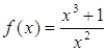 For the function given below, determine the domain, all x-intercepts, and find any vertical and slant asymptotes. Use all of this information plus any additional solution points as needed to sketch the graph of the function on the axes provided.     A)    B)    C)    D)    E)   