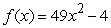 Find all real values of x such that f (x)  = 0.   A)    B)    C)    D)    E)   