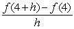 Find the difference quotient and simplify your answer.f (x)  = 8x<sup>2</sup> - 7x,   , h <font face= symbol ></font> 0 A) 1 + h B)    C)    D) -7 + 8h E) 57 + 8h