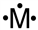 Which of the following is a correct Lewis structure for a group IIIA(13) element M? A)    B)    C)    D)   