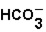 The pH of blood must remain stable between 7.35 and 7.45. One of the blood components is the bicarbonate ion,   . Bicarbonate takes part in two reactions that are:     (aq)     (aq)+   (aq)       (aq)+   (aq)  This set of equations indicates that this system is a good candidate to act as a buffer system used to hold the pH of blood reasonably stable.