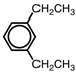 Name the following aromatic compound.   A) 1,5-diethylbenzene B) p -diethylbenzene C) o -diethylbenzene D) 1,3-diethylbenzene