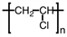 Poly (vinyl chloride) , PVC, is used for water pipes and synthetic leather. What is the monomer of the PVC polymer shown below?   A)    B)    C)    D)   