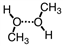 Which of the following best represents hydrogen bonding in methanol? A)    B)    C)    D)   