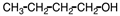 Oxidation of CH<sub>3</sub>CH<sub>2</sub>CH<sub>2</sub>CH<sub>2</sub>OH produces CH<sub>3</sub>CH<sub>2</sub>CH<sub>2</sub>CHO, which may be further oxidized to which of the following? A)    B)    C)    D)   