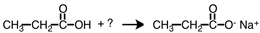 What reagent is necessary to complete the following reaction?   A) Na B) NaCl C) NaOH D) Na<sub>2</sub>O<sub>2</sub>