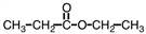 What is the common name of the compound shown below?   A) methyl propionate B) propyl acetate C) ethyl acetate D) ethyl propionate
