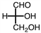 The following structure is shown in what form?   A) a D form B) an L form C) neither D nor L D) both D and L