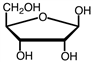 The structure shown is in what anomeric form?   A) α B) β C) cis D) trans