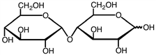 What is the name of the following sugar?   A) sucrose B) maltose C) lactose D) xylobiose