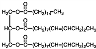 The compound shown below is a triglyceride.    