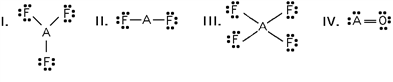 Which of these would be expected to have a linear molecular geometry?   A) I and II B) II and IV C) I, II, and IV D) I, and III E) IV only