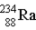 Thorium-234 decays via beta emission to produce _____. A)    B)    C)    D)    E)   