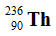 Thorium-234 decays via beta emission to produce _____. A)    B)    C)    D)    E)   