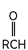Which of these represents the general formula for a fatty acid? A)  RCO B)    C)    D)    E)   