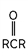 Which of these represents the general formula for a fatty acid? A)  RCO B)    C)    D)    E)   
