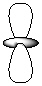 Exhibit 7-1 Consider the shapes listed below to answer the following question(s) : I.   II.   III.   IV.   V.   -Refer to Exhibit 7-1. Which of the shapes would represent one of three possible 2p atomic orbitals? A)  I B)  II C)  III D)  IV E)  V 