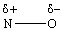 Based upon electronegativity differences, which of the following bonds is(are)  labeled correctly with respect to indicating a bond dipole? I.   II.   III.   A)  I only B)  II only C)  III only D)  I and II E)  II and III 